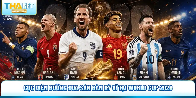 Cục diện đường đua săn bàn kỳ vĩ tại World Cup 2026